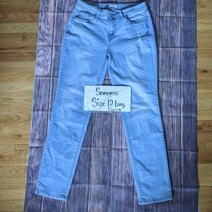 Sonoma Curvy Straight Jeans Size 12